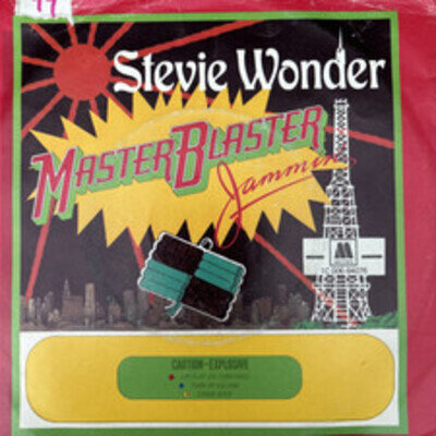 Stevie Wonder Master Blaster Jammin' Vinyl Record