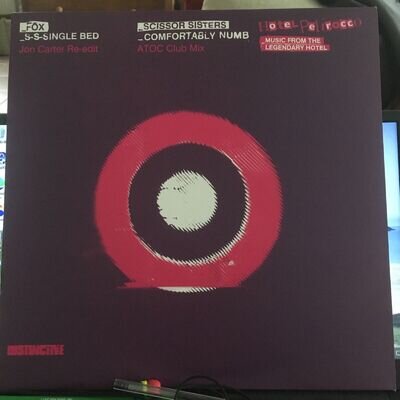 Hotel Pelirocco Sampler Scissor Sisters Fox 12" Vinyl Promo Jon Carter ATOC mix