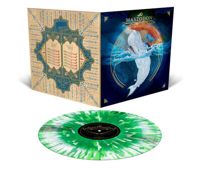 Mastodon 'Leviathan' LP White Green Merge Splatter Vinyl NEW SEALED