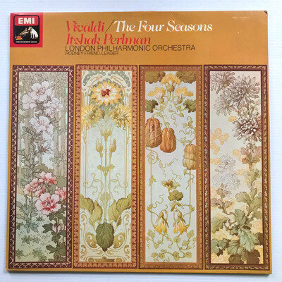 ASD 3293 Vivaldi Four Seasons Itzhak Perlman LPO EMI Quad Vinyl LP NM