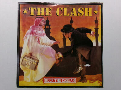 THE CLASH ROCK THE CASBAH LONG TIME JERK CBS A2479 JOE STRUMMER EXPERIMENTAL