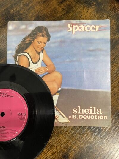 Sheila & B. Devotion - 7" 45 - Spacer / Don’t Go - 1979 Carrere CAR 128 Vintage