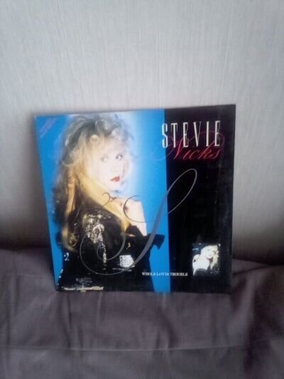 Whole Lotta Trouble Stevie Nicks 12 Inch Vinyl Single Record 1989 EMI 12EMP 114