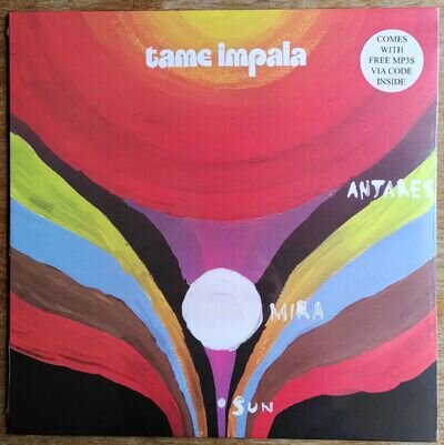 Tame Impala S/T 12" Antares Mira Sun Red Translucent Vinyl EU 2013 SEALED MINT!