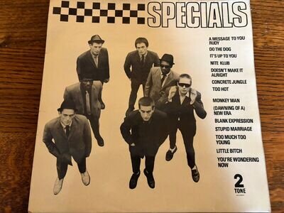 THE SPECIALS S/T EX COND EX AUDIO UK PRESSING TWO TONE