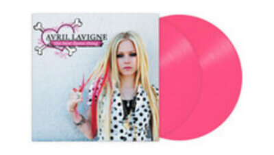 AVRIL LAVIGNE - THE BEST DAMN THING 2X BRIGHT PINK VINYL LP (NEW)