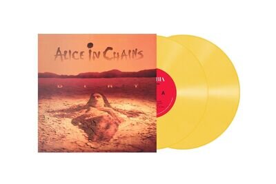 ALICE IN CHAINS - DIRT 30TH ANNIVERSARY YELLOW VINYL LP (NEW)