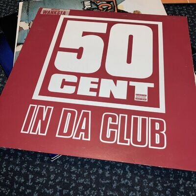 50 Cent In Da Club 12" Vinyl Record