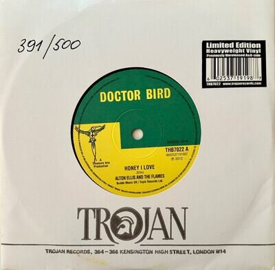 TROJAN (UNRELEASED) Alton Ellis & The Flames - Honey I Love You/ Don't Trouble