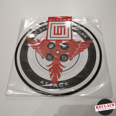 NEW & SEALED thirty seconds to mars - attack 7" picture disc vinyl record