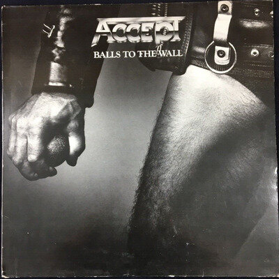 ACCEPT BALLS TO THE WALL 12'' VINYL ALBUM PORTRAIT RECORDS PRT25791 1983 THRASH