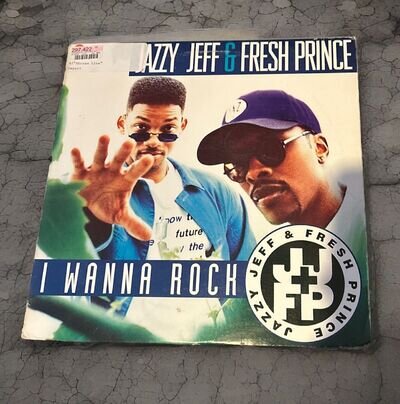 DJ Jazzy Jeff & the Fresh Prince - I Wanna Rock (12” Single) Will Smith