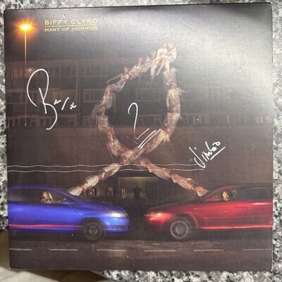 Biffy Clyro Signed Rare Many Of Horror 7” Vinyl Record