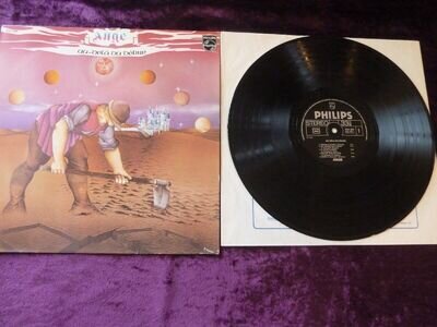 Ange ~ au-dela du delire 1974 Philips Space Rock Prog EX/VG+ Incl. Insert