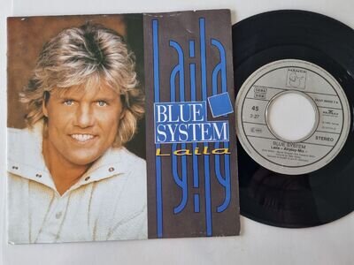 7" Single Blue System/ Dieter Bohlen - Laila Vinyl Germany READ FOR CONDITION!