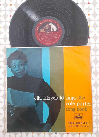 Ella Fitzgerald Sings The Cole Porter Song Book ~ 12" Vinyl Record VG+ CLP1084