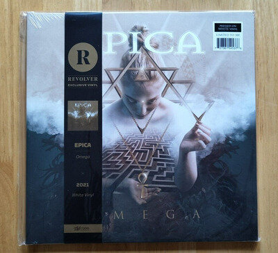 Epica - Omega - Ltd. Numbered 280/300 - Double White Vinyl LP - New & Sealed