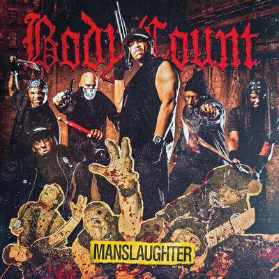 BODY COUNT - MANSLAUGHTER(LIMITED EDITION RED SILVER & BLACK SPLATTER/LTD 700)