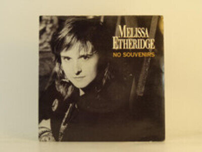 MELISSA ETHERIDGE NO SOUVENIRS (57) 2 Track 7" Single Picture Sleeve ISLAND RECO