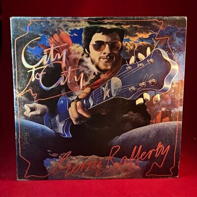 GERRY RAFFERTY City To City 1978 Italian issue VINYL LP Baker Street J original