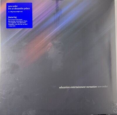 New Order - Education Entertainment Recreation *NEW Sealed Triple Vinyl Record*