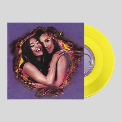 Lady Gaga, Ariana Grande - Rain On Me - Yellow 7” Vinyl - NEW - IN STOCK