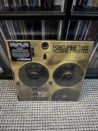 Porcupine Tree Octane Twisted 4 LP Box set Sealed Vinyl