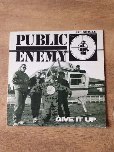 Public Enemy Give It Up 12" Vinyl Single 1994 Def Jam Recordings