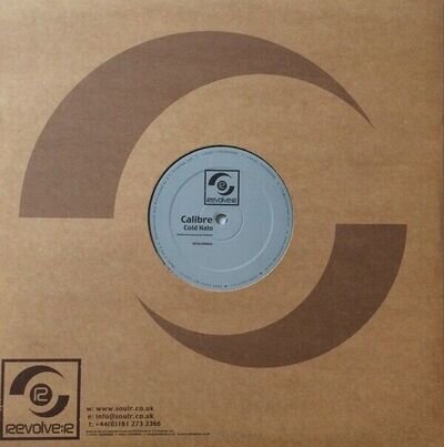 Calibre -P.U.R./Cold Halo 12” Vinyl Revolve:r Soul:r Jungle Liquid Drum&Bass VG+