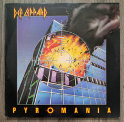 Def Leppard - Pyromania LP Vinyl 1983 VERS 2