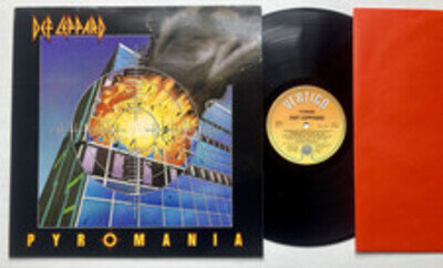 Def Leppard Pyromania 1st UK vinyl press 1983 SUPERB condition + inner NM/NM