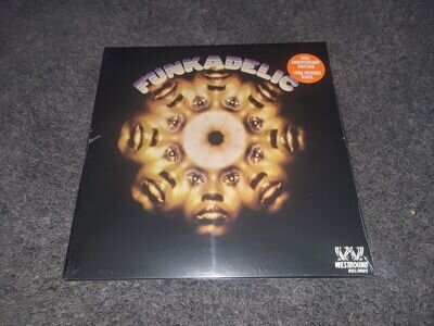 FUNKADELIC S/T LP 50th Anniversary Edition LP Orange Vinyl Parliament NEW