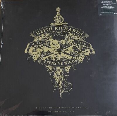 Keith Richards &The X-Pensive Winos - Live at the Hollywood Palladium - 2LP New