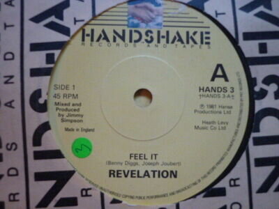 northern soul revelation feel it handshake 45 original boogie uk wigan spin