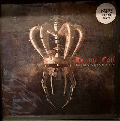 Lacuna Coil - Broken Crown Halo, Limited Edition Clear Vinyl