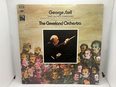 George Szell: Three Favorite Symphonies: Cleveland Orchestra 2x LP MG 30371 NM