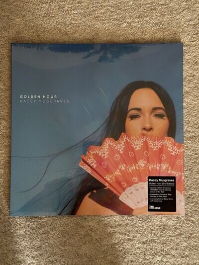 Golden Hour by Kacey Musgraves (Limited 2nd edition Orange in Pink vinyl)