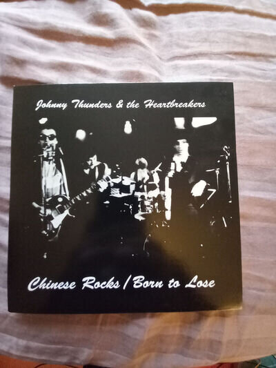 Johnny Thunders & The Heartbeakers - Chinese Rocks (1999 clear vinyl 7") Mint