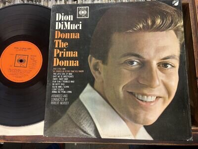 DION DIMUCI:"DONNA THE PRIMA DONNA".1963 MONO WITH "33"+BOXED LOGOS.EXCELLENT!