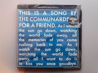 THE COMMUNARDS For A Friend UK 1988 London 12" limited EP NEW! JIMMY SOMMERVILLE