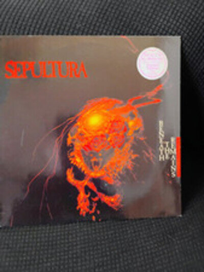 Sepultura - Beneath The Remains 1989 Roadracer Records Comes With Poster