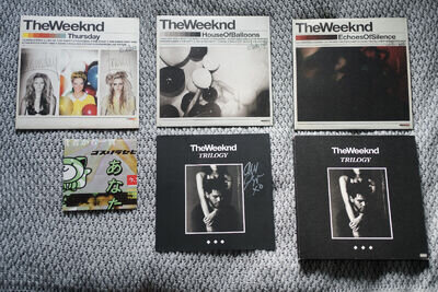 The Weeknd - Trilogy 1st Pressing 340/500 + Signed Litho /Belong To The World 7"