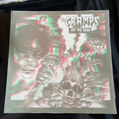 The Cramps - ...Off The Bone, Vinyl, ILP 012, 1984. A