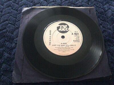 The S.O.S Band Just the way you like it 7" vinyl single record