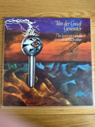 Van der Graaf Generator The Least We Can Do Charisma Vinyl LP Re. With Poster!