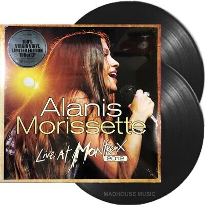 ALANIS MORISSETTE LP x 2 Live At Montreux 2012 180 Gram VIRGIN VINYL DELUXE Seal