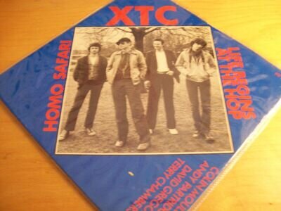 XTC ~ LIFE BEGINS AT THE HOP ** 1979 - 7" -VINYL -CLEAR VINYL -VG/VG