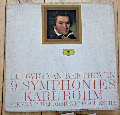 Beethoven - 9 Symphonies Karl Bohm Anniversary Edition - 9 LP Vinyl Box Set