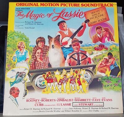 The Magic Of Lassie - Pat & Debby Boone, Mickey Rooney - soundtrack LP VG+