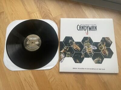 Candyman Movie Soundtrack One Way Static Philip Glass LP Vinyl Gate Fold